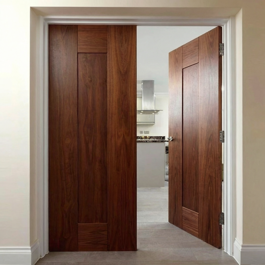 Pintu Utama Kayu Solid Jati